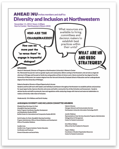 Diversity at NU Event